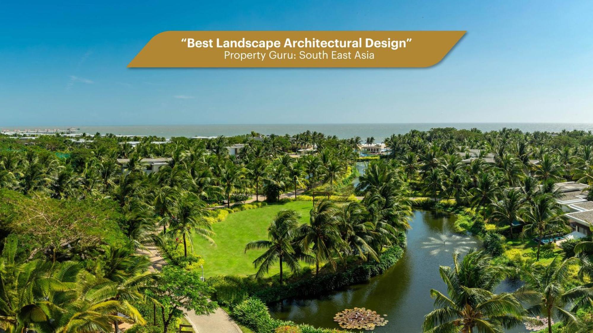 Melia Ho Tram Beach Resort Dış mekan fotoğraf Landscape design